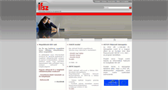 Desktop Screenshot of ifsz.hu