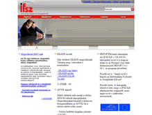 Tablet Screenshot of ifsz.hu